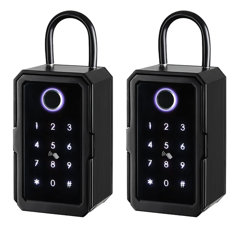 MOOL Smart Key Lock Box Wifi Fechadura Eletronica Waterproof Wall Mount Fingerprint Door Lock Security Lockbox
MOOL Smart Key Lock Box Wifi Fechadura Eletronica Waterproof Wall Mount Fingerprint Door Lock Security Lockbox
