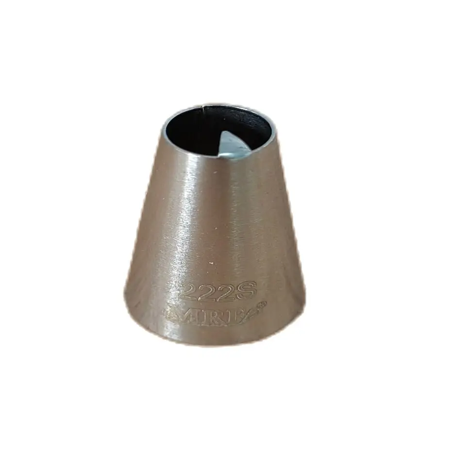(30pcs/Lot)Free Shipping FDA High Quality Stainless Steel 18/8 Cake Decorating Special Nozzle #222S
(30pcs/Lot)Free Shipping FDA High Quality Stainless Steel 18/8 Cake Decorating Special Nozzle #222S