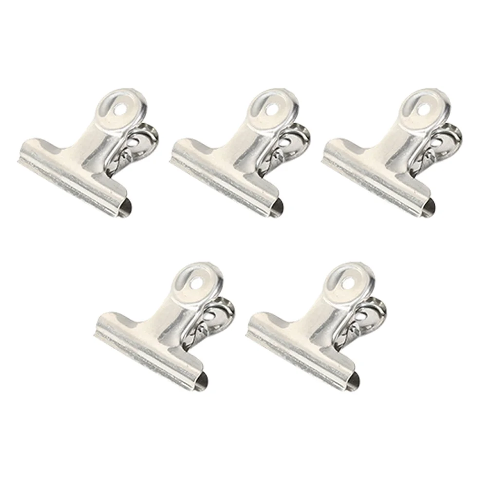 5pcs Stainless Steel Clips 50mm Heavy Duty Metal Hinge File Binder Clamps Air Tight Paper Seal Clips for Drawing Board Chip
5pcs Stainless Steel Clips 50mm Heavy Duty Metal Hinge File Binder Clamps Air Tight Paper Seal Clips for Drawing Board Chip