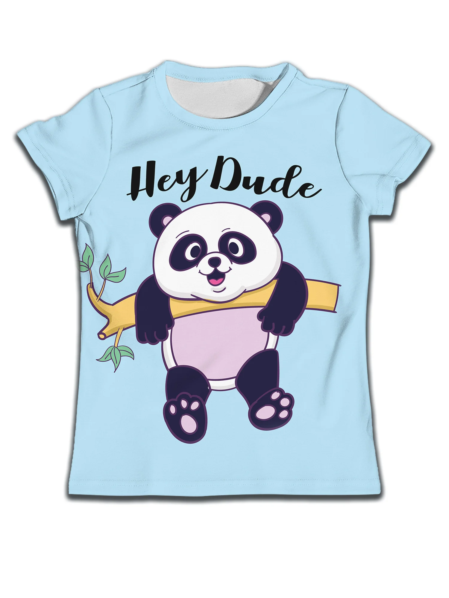 2024 New Cartoon Panda Pattern T-shirt for Children Casual Cute Boys' Blue Short sleeved Comfortable Quick Dry Girls' O-neck Top
2024 New Cartoon Panda Pattern T-shirt for Children Casual Cute Boys' Blue Short sleeved Comfortable Quick Dry Girls' O-neck Top