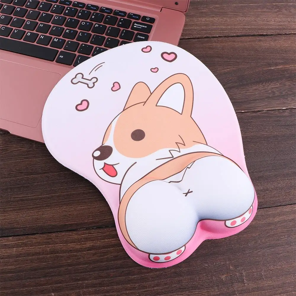 Comfortable Office Dog Silica Gel 3D Non Slip Mouse Mat Wrist Rest Corgi Mouse Pad Wrist Support
Comfortable Office Dog Silica Gel 3D Non Slip Mouse Mat Wrist Rest Corgi Mouse Pad Wrist Support