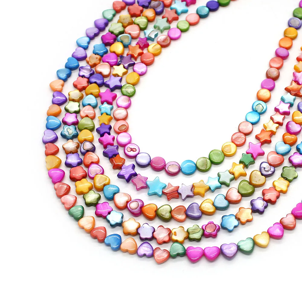 Natural Freshwater Shell Heart Multiple Shapes Beads for Jewelry Making Supplies Diy Necklace Earrings Accessories Gift Evil Eye 
Natural Freshwater Shell Heart Multiple Shapes Beads for Jewelry Making Supplies Diy Necklace Earrings Accessories Gift Evil Eye