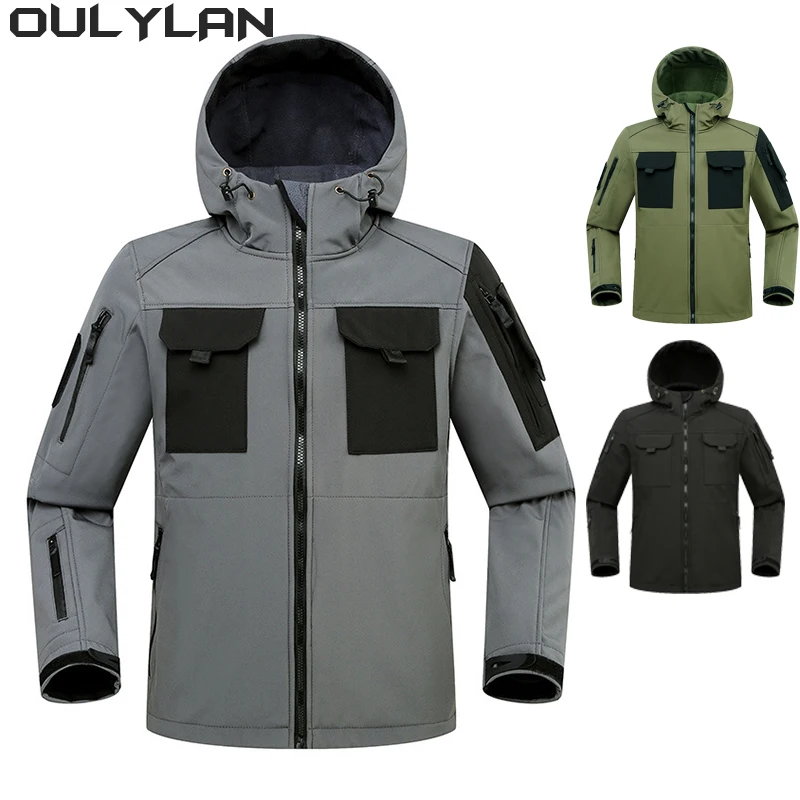 Oulylan Outerwear Hunting Waterproof Tactical Hiking Jacket Soft Shell Windproof Windbreaker Coats Men Military Tactical
Oulylan Outerwear Hunting Waterproof Tactical Hiking Jacket Soft Shell Windproof Windbreaker Coats Men Military Tactical