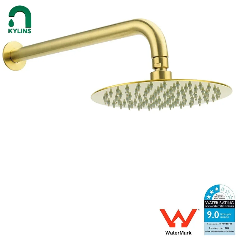 

KYLINS Holder Kitchen Faucets WELS Shower Faucet Bathroom Items Gun Metal Full Showers for Modern Bathrooms Set Showerhead