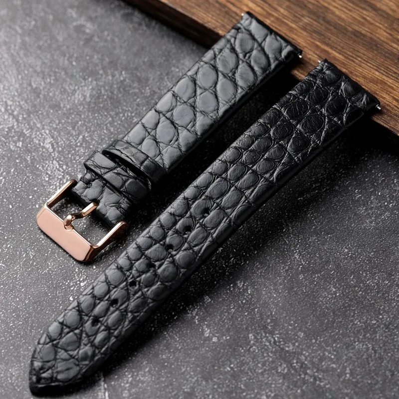 Handmade Ultra-Thin Alligator Leather Watchband 18 19 20 21 22MM Round Grain Brown Men's Bracelet Retro Strap Quick Release
Handmade Ultra-Thin Alligator Leather Watchband 18 19 20 21 22MM Round Grain Brown Men's Bracelet Retro Strap Quick Release