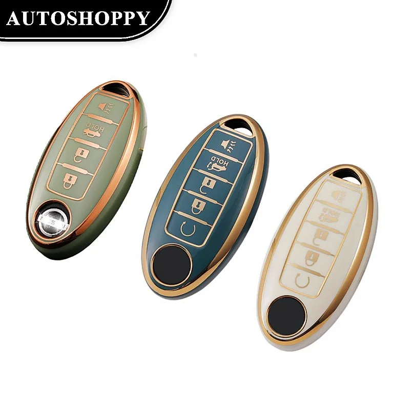 TPU Car Remote Key Case Cover Shell Fob For Nissan Qashqai Juke J10 J11 X-Trail T32 T31 Kicks Tiida Pathfinder Note For Infini
TPU Car Remote Key Case Cover Shell Fob For Nissan Qashqai Juke J10 J11 X-Trail T32 T31 Kicks Tiida Pathfinder Note For Infini