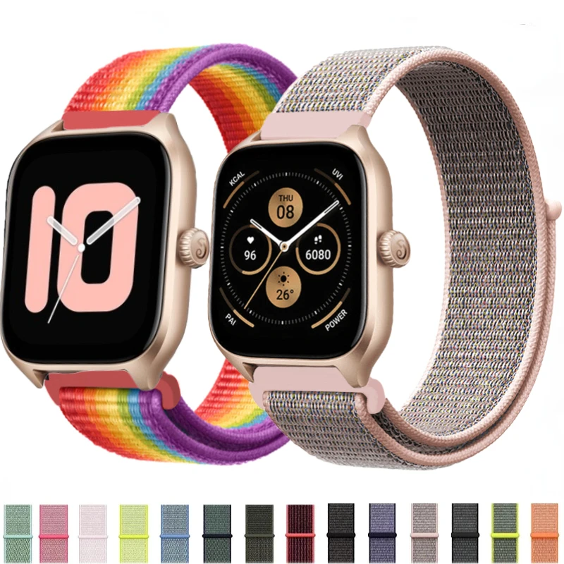 20mm 22mm Nylon Loop Band For Amazfit GTS 4/3/3pro/2e/GTS 2 Mini/GTR 4 47mm/GTR 2/Stratos 2 3 Strap For Amazfit Bip 3 Pro Correa
20mm 22mm Nylon Loop Band For Amazfit GTS 4/3/3pro/2e/GTS 2 Mini/GTR 4 47mm/GTR 2/Stratos 2 3 Strap For Amazfit Bip 3 Pro Correa