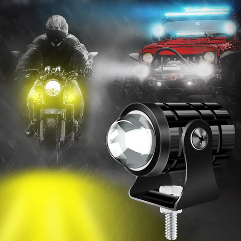 12W Additional Led Headlights For Motorcycle Universal Moto Spotlight LED Motorcycle Headlight Auxiliary 3000lm 6500k Car Lamp 
12W Additional Led Headlights For Motorcycle Universal Moto Spotlight LED Motorcycle Headlight Auxiliary 3000lm 6500k Car Lamp