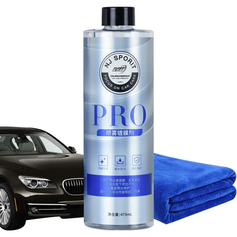 Car Coating Agent Nano Car Shield Coating Spray 473ml Protection Coating Refinishing Car Polish Paint Scratch Repair Spray agent
Car Coating Agent Nano Car Shield Coating Spray 473ml Protection Coating Refinishing Car Polish Paint Scratch Repair Spray agent