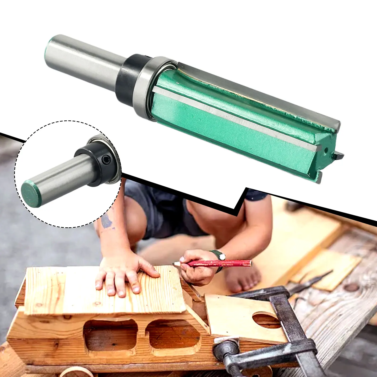 1PC 8mm Shank Cutter Router Bit Trimming Woodworking Milling Cutter Four Blades Machinery And Accessories For Hand Making
1PC 8mm Shank Cutter Router Bit Trimming Woodworking Milling Cutter Four Blades Machinery And Accessories For Hand Making