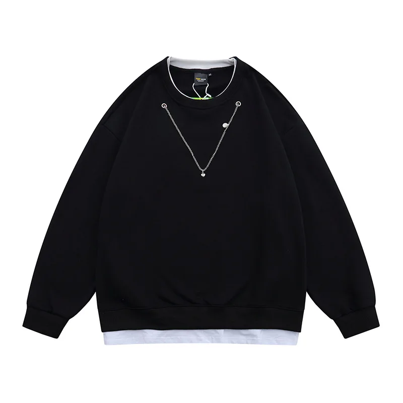 HOUZHOU Patchwork Sweatshirts Men Hip Hop Streetwear Casual Sweatshirt Pullover Male Tops Long Sleeve Black Oversize Japanese
HOUZHOU Patchwork Sweatshirts Men Hip Hop Streetwear Casual Sweatshirt Pullover Male Tops Long Sleeve Black Oversize Japanese