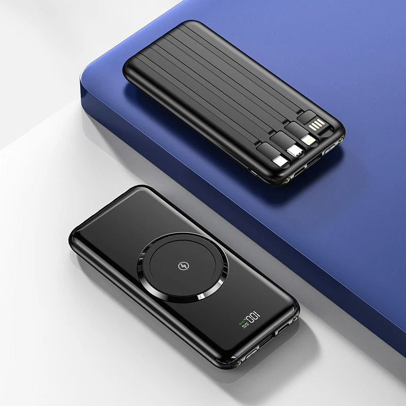 Power Bank 20000mAh Fast Charge Wireless Powerbank Portable Charger External Battery Poverbank For iPhone Samsung Xiaomi Huawei
Power Bank 20000mAh Fast Charge Wireless Powerbank Portable Charger External Battery Poverbank For iPhone Samsung Xiaomi Huawei