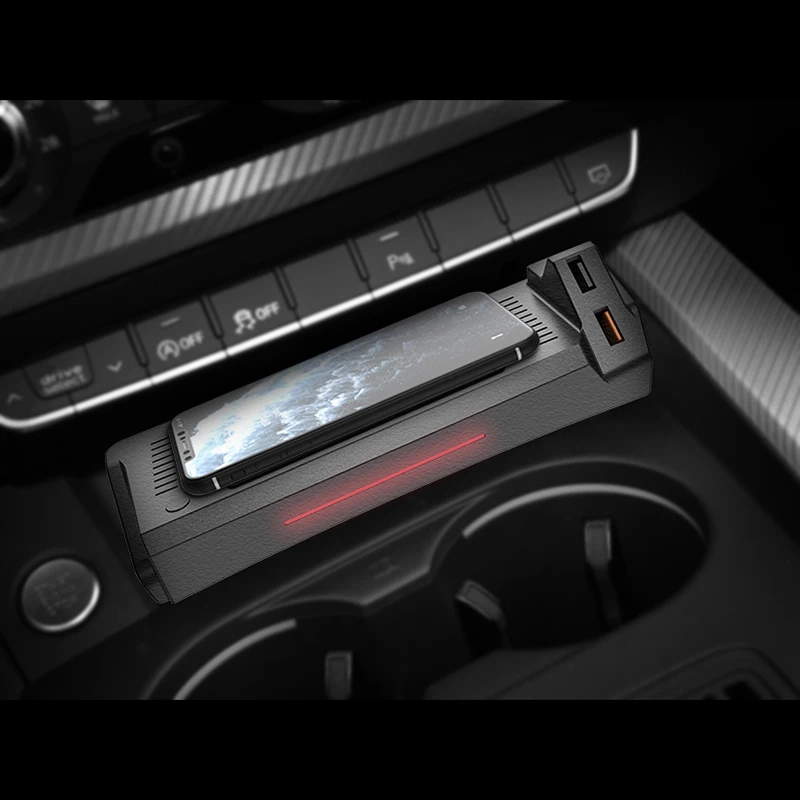 Автомобильное беспроводное зарядное устройство 10 Вт с тремя катушками, зарядное устройство для телефона, зарядный коврик, держатель для телефона QI для A-Udi A4 B9 A5 2017 2018 2019 2020
Автомобильное беспроводное зарядное устройство 10 Вт с тремя катушками, зарядное устройство для телефона, зарядный коврик, держатель для телефона QI для A-Udi A4 B9 A5 2017 2018 2019 2020