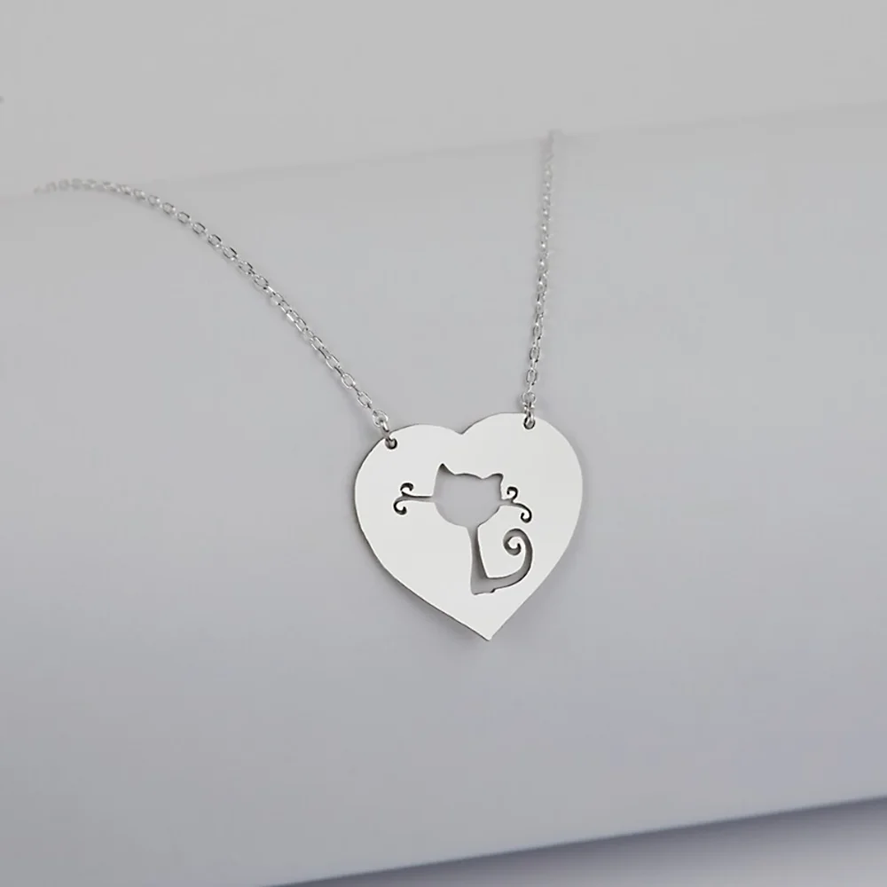 Customized Necklace for Men Women Animal Shape Pendant Necklaces Cutout Design Stainless Steel Custom Jewelry Gifts for Friends
Customized Necklace for Men Women Animal Shape Pendant Necklaces Cutout Design Stainless Steel Custom Jewelry Gifts for Friends