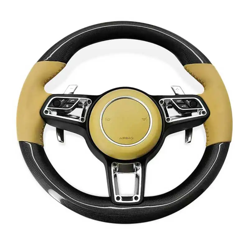 Custom Carbon Fiber Steering Wheel For 718 Cayman 991 992 911 Carrera GT2 GT2RS GT3 GT3RS GT3 RS GT4 Car Steering Wheel Assembly
Custom Carbon Fiber Steering Wheel For 718 Cayman 991 992 911 Carrera GT2 GT2RS GT3 GT3RS GT3 RS GT4 Car Steering Wheel Assembly