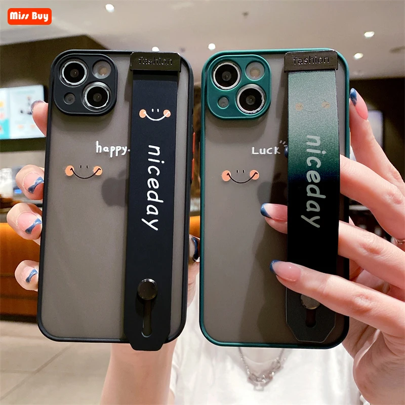 Happy Luck Wrist Strap Shockproof Matte Case for Xiaomi Mi Poco M4 X4 pro Redmi K50 K40 K30 K20 Note 8 9 9s MI 8 9 A3 Lite Case
Happy Luck Wrist Strap Shockproof Matte Case for Xiaomi Mi Poco M4 X4 pro Redmi K50 K40 K30 K20 Note 8 9 9s MI 8 9 A3 Lite Case