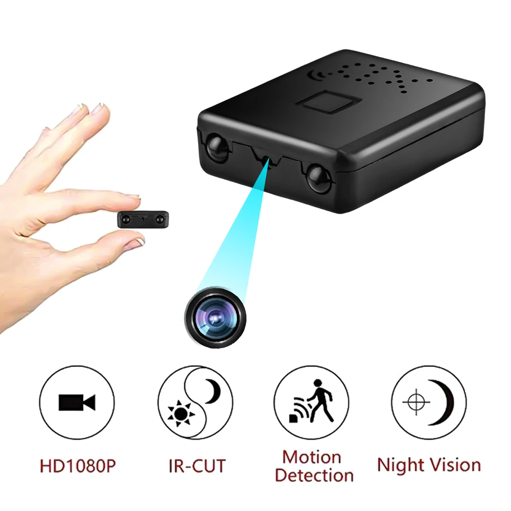 

4K Mini Camera Wifi Camcorder Full HD 1080P Video Recorder IR-CUT Motion Detection Night Vision Security Smart Home IP Web Cam