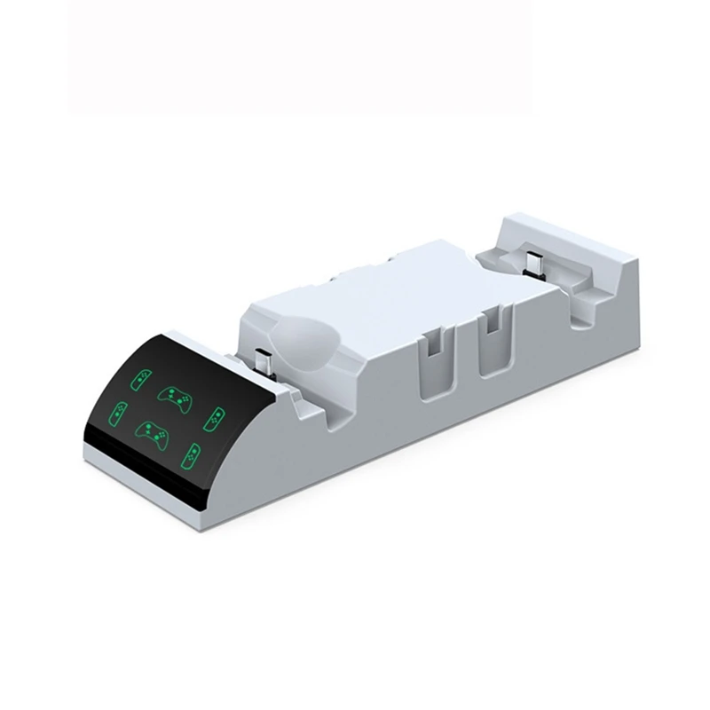 For Switch OLED Handle All-In-One Charging Base NSpro Left and Right Socket Charger White | Электроника