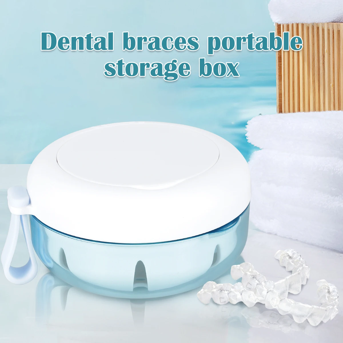 Denture Bath Case Denture Box Reusable Portable Denture Holder Box Durable Silicone Mini Storage Container with Vent Holes
Denture Bath Case Denture Box Reusable Portable Denture Holder Box Durable Silicone Mini Storage Container with Vent Holes