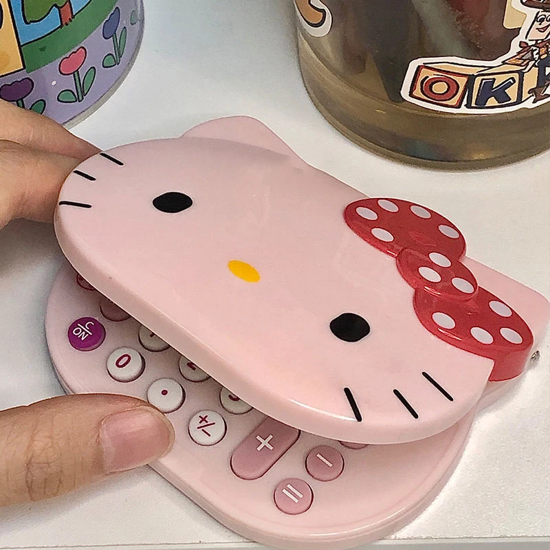 Hello Kitty Calculator Portable Foldable Vanity Mirror Cute Cartoon Girl Kids Learning Calculator Stationery School Supplie Gift
Hello Kitty Calculator Portable Foldable Vanity Mirror Cute Cartoon Girl Kids Learning Calculator Stationery School Supplie Gift