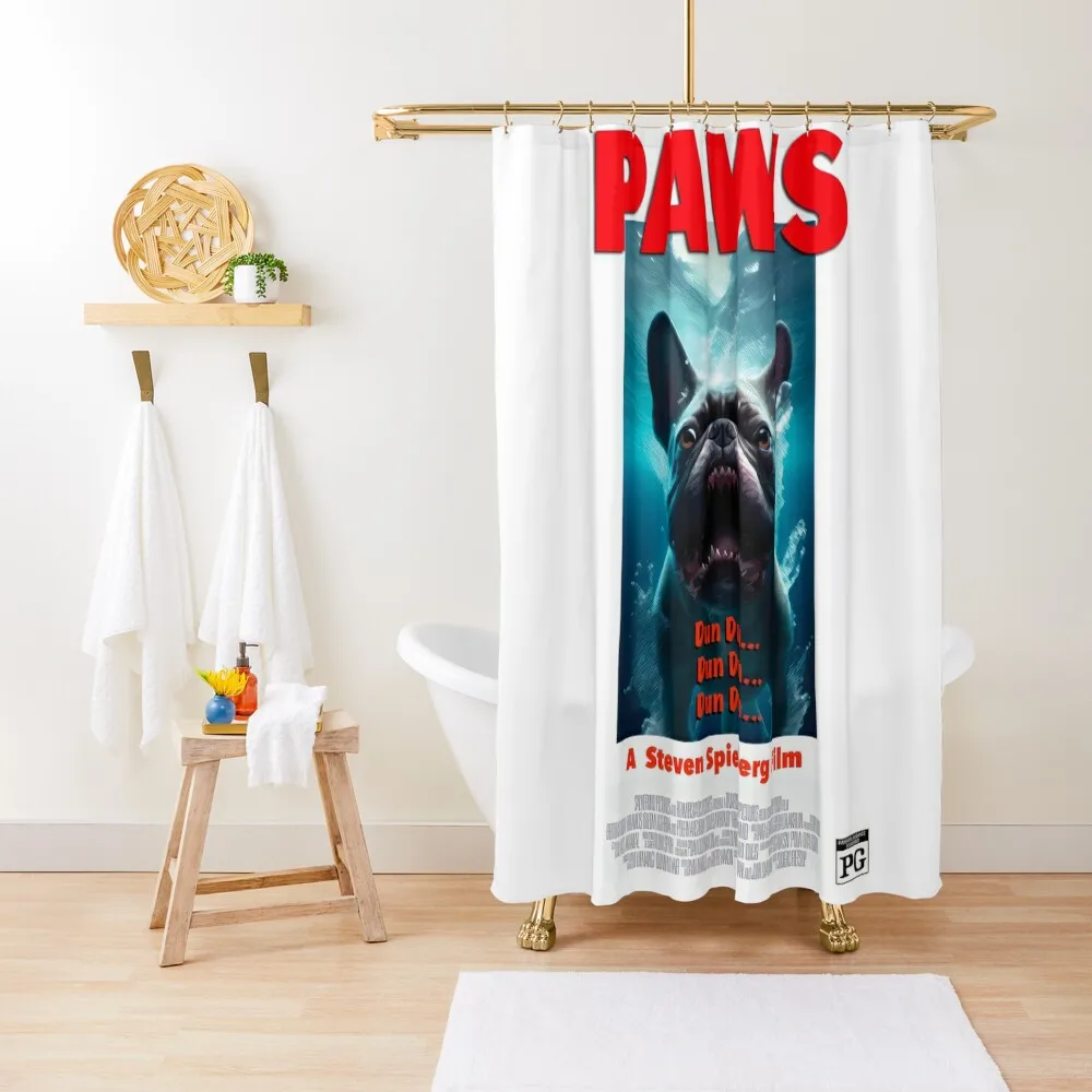 JAWS PAWS the FRENCH BULLDOG Shower Curtain Shower Bath Waterproof Shower For Bathroom For The Bathroom Curtain
JAWS PAWS the FRENCH BULLDOG Shower Curtain Shower Bath Waterproof Shower For Bathroom For The Bathroom Curtain