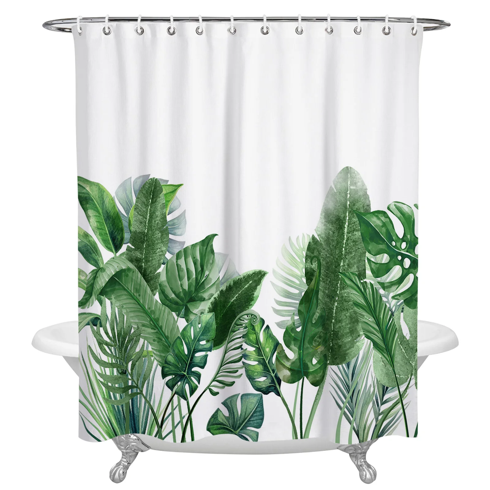 Tropical Plant Leaves Shower Curtains Waterproof Bath Curtains Home Decor Modern Luxury Bathroom Curtain
Tropical Plant Leaves Shower Curtains Waterproof Bath Curtains Home Decor Modern Luxury Bathroom Curtain