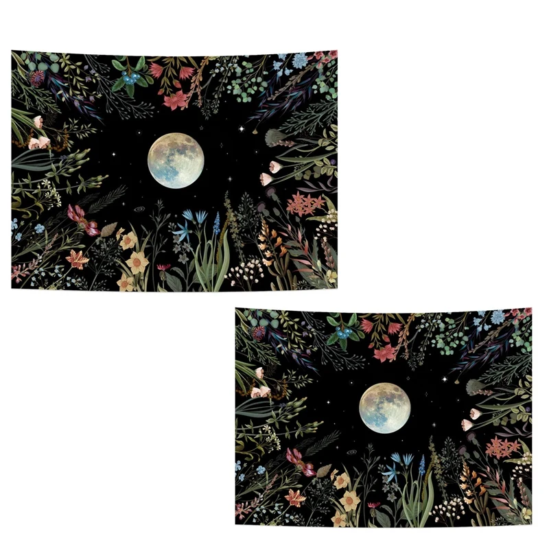 Moonlit Garden Tapestry Moon Tapestry Flower Tapestry Colorful Plants Tapestry Tapestry Wall Hanging Decor For Room
Moonlit Garden Tapestry Moon Tapestry Flower Tapestry Colorful Plants Tapestry Tapestry Wall Hanging Decor For Room