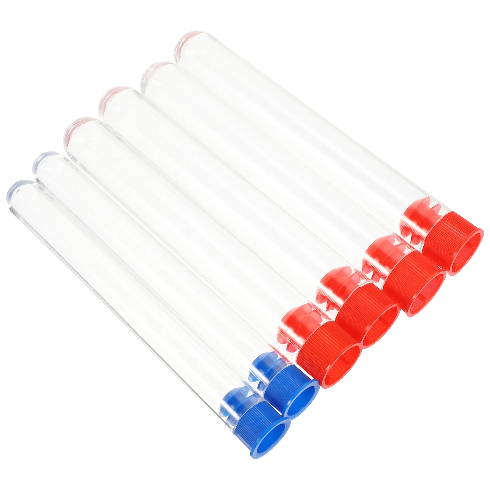 

Test Tube Tubes Storage Clear Plastic Propagation Shot for Scientific Experiments Vials