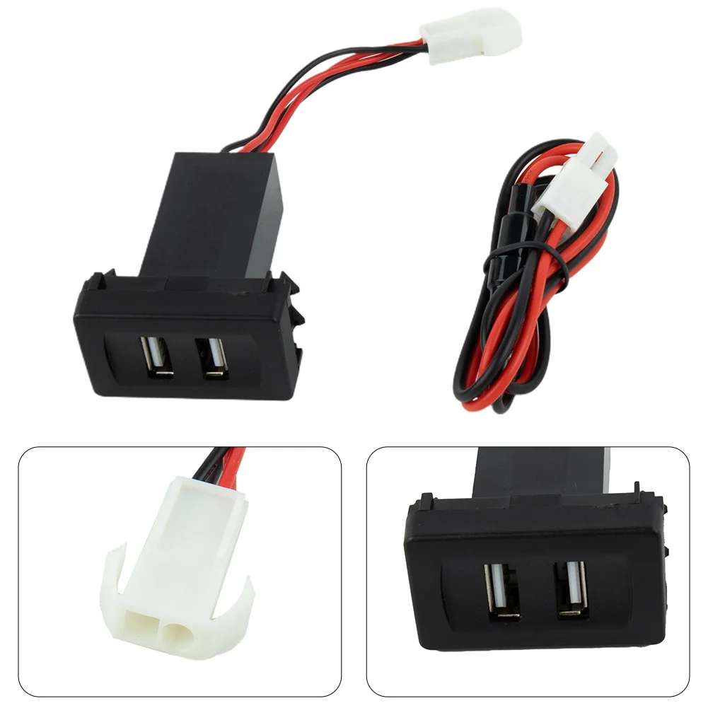 Harness Wiring Harness 2.1A USB Car Charger Car Dual USB Port Charger For Transport T4 High Quality Plug And Play 100% Brand New
Harness Wiring Harness 2.1A USB Car Charger Car Dual USB Port Charger For Transport T4 High Quality Plug And Play 100% Brand New