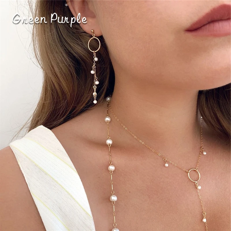 Delicate Tiny Pearl Long Earrings 14K Gold Filled Hoop Earrings Elegant Jewelry Brincos Oorbellen Pendientes Boho Women Earrings
Delicate Tiny Pearl Long Earrings 14K Gold Filled Hoop Earrings Elegant Jewelry Brincos Oorbellen Pendientes Boho Women Earrings