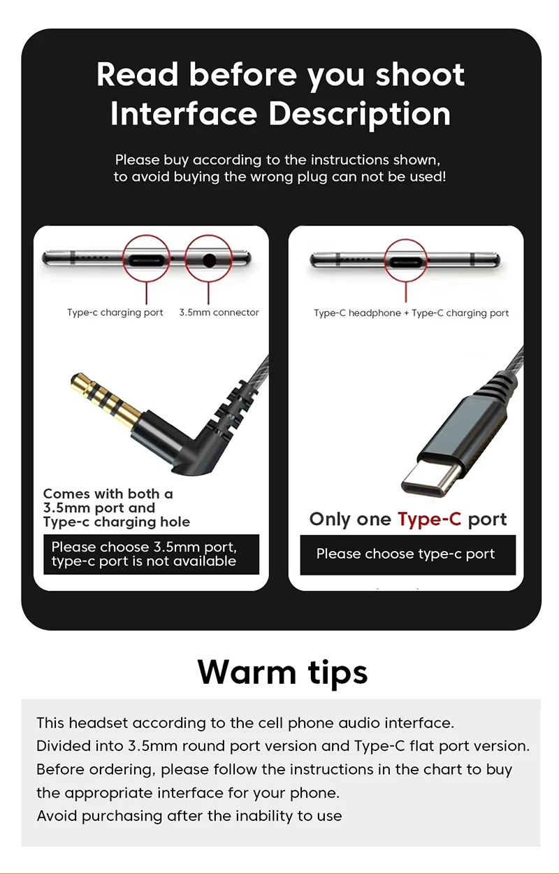 HIFI Wired Earphones 3.5MM AUX/Type C Jack 9D Surround With Mic In-Ear Transparent Music Headsets For Samsung Android For iPhone S920ad92eed0f4899859a87e219e3dafen