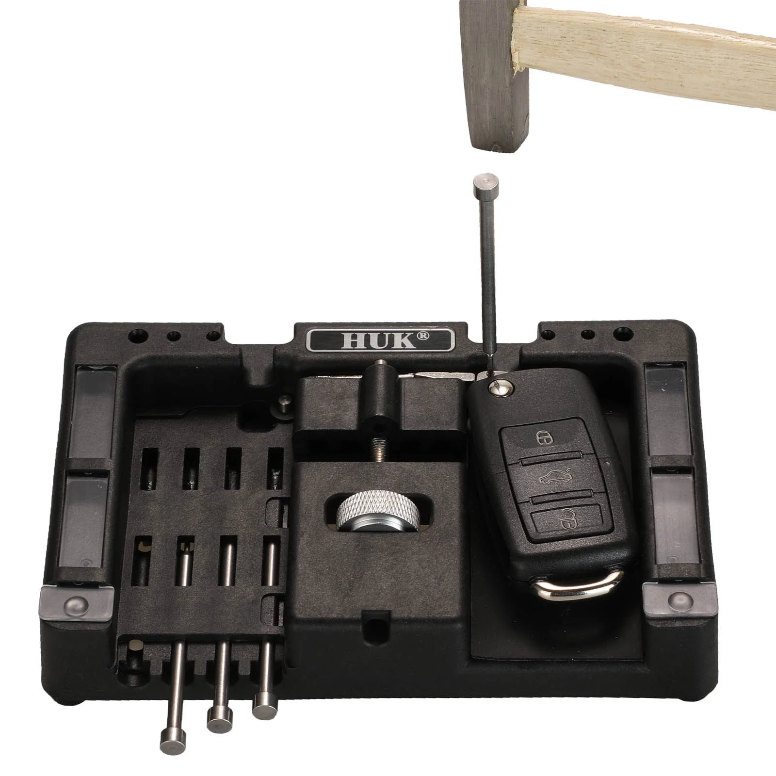 

Original HUK Key Fixing Tool Flip Key Vice Of Flip-key Pin Remover for Locksmith Tools With Four Pins