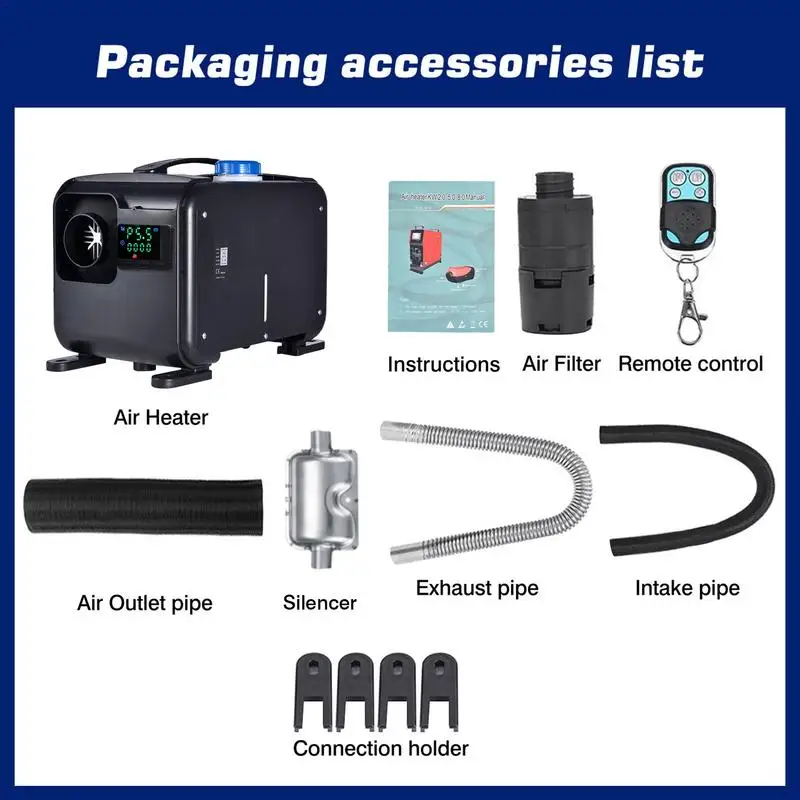 8000W Car Heater 12V Air Heater Remote Control Parking Fue Heater Metal Parking Heater For Car Truc
8000W Car Heater 12V Air Heater Remote Control Parking Fue Heater Metal Parking Heater For Car Truc