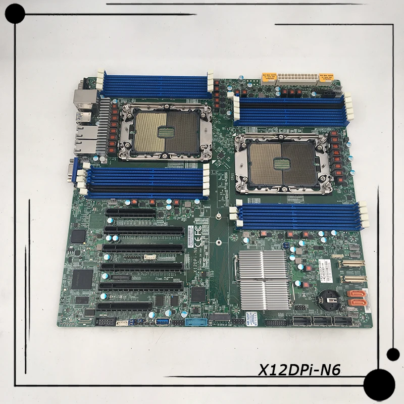 

X12DPi-N6 For Supermicro E-ATX Server Motherboard Dual Socket LGA-4189 DDR4-3200MHz 3rd Gen Intel Xeon Scalable processors