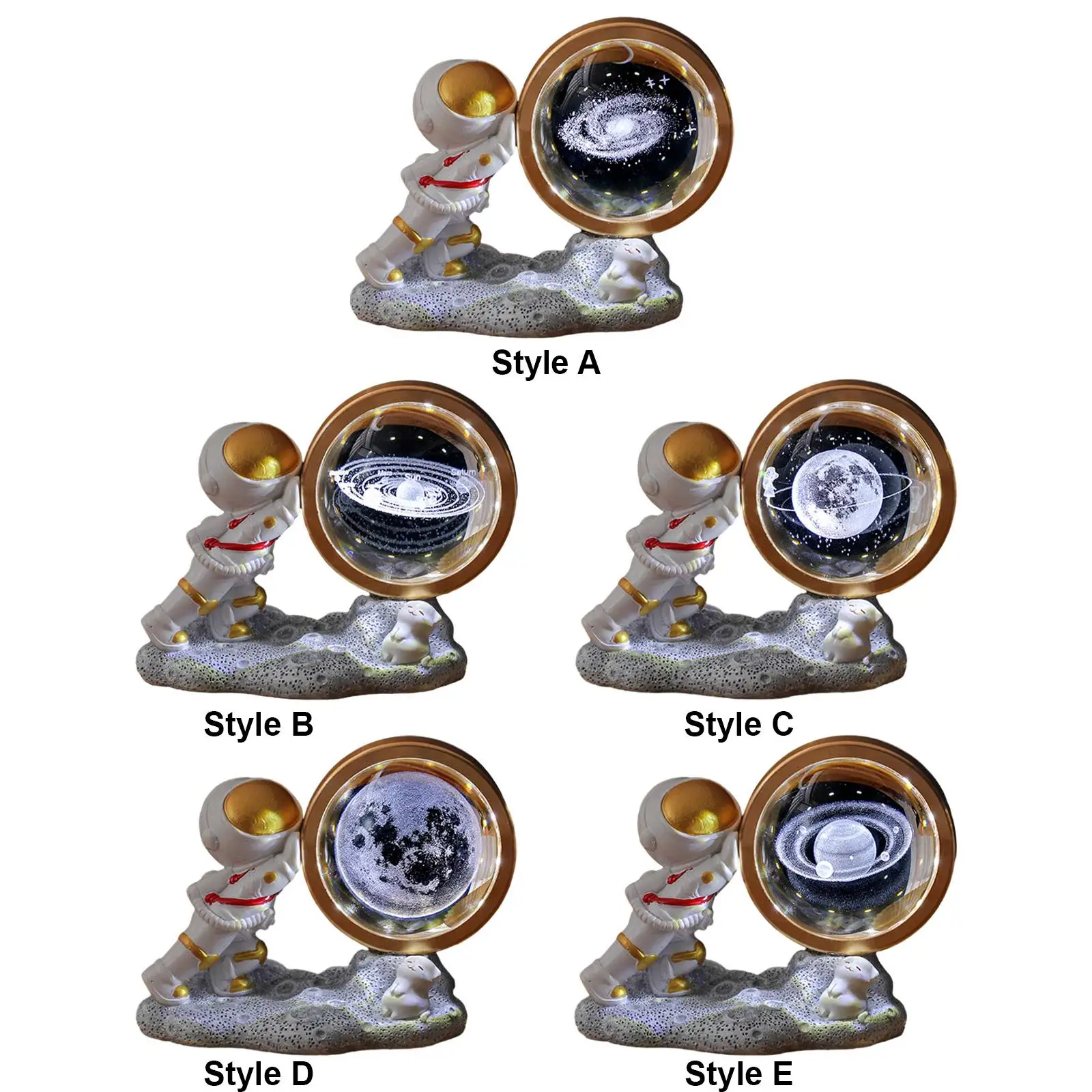 3D Glass Ball Night Light 360 Degree Rotation Resin Ornament Astronomy Night Lamp for Home Bedroom Desktop Nursery Living Room
3D Glass Ball Night Light 360 Degree Rotation Resin Ornament Astronomy Night Lamp for Home Bedroom Desktop Nursery Living Room