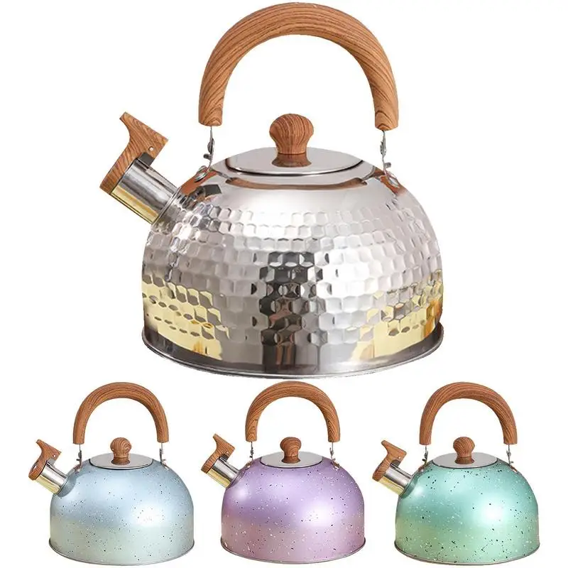 2L Whistling Tea Kettle Japanese Tea Pots Coffee Kettle Thickened Water Pots For Coffee Stainless Steel Hot Water Teapots
2L Whistling Tea Kettle Japanese Tea Pots Coffee Kettle Thickened Water Pots For Coffee Stainless Steel Hot Water Teapots