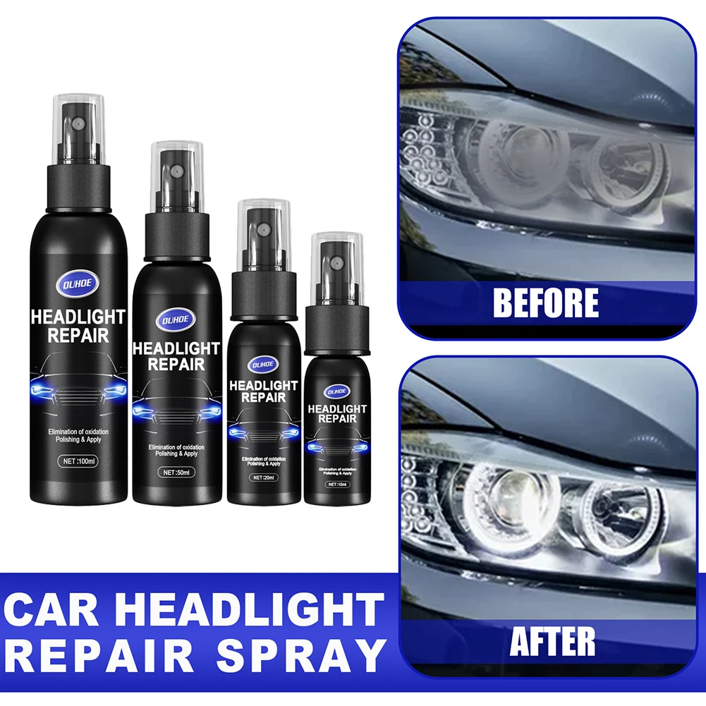 Car Headlight Repair Agent Polishing Spray Scratch Remover Headlamp Repair Fluid Car Maintenance Kit Polishing Agent
Car Headlight Repair Agent Polishing Spray Scratch Remover Headlamp Repair Fluid Car Maintenance Kit Polishing Agent