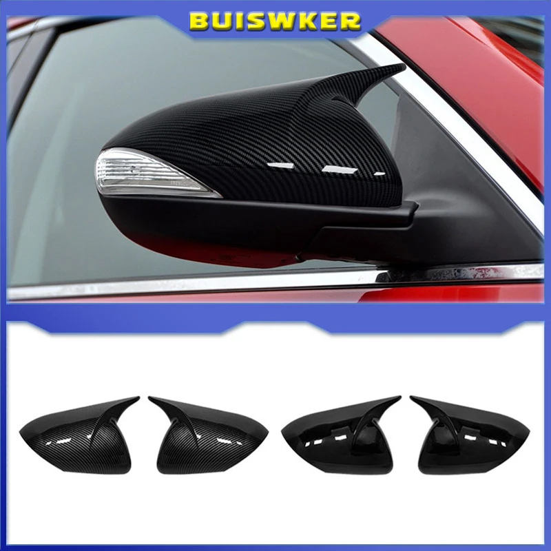 

Car Rearview Mirror Cover Shell For Mazda 3 Axela BL 2009 2010 2011 2012 2013 Side Mirror Cap Housing With lamp Type Painted