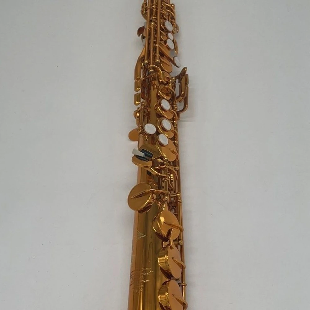 Mark VI Soprano Sax Vintage Rose Gold B-flat Integrated Tube Soprano Saxophone Professional Grade Sax with case
Mark VI Soprano Sax Vintage Rose Gold B-flat Integrated Tube Soprano Saxophone Professional Grade Sax with case