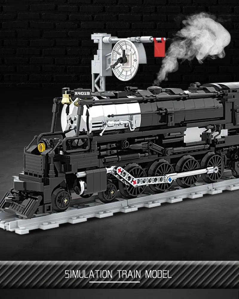 1186Pcs MOC City Technology Train Steam Transportation Vehicle Model Toys Building Blocks Bricks Birthday Gifts Kid Children DIY 1186Pcs MOC City Technology Train Steam Transportation Vehicle Model Toys Building Blocks Bricks Birthday Gifts Kid Children DIY