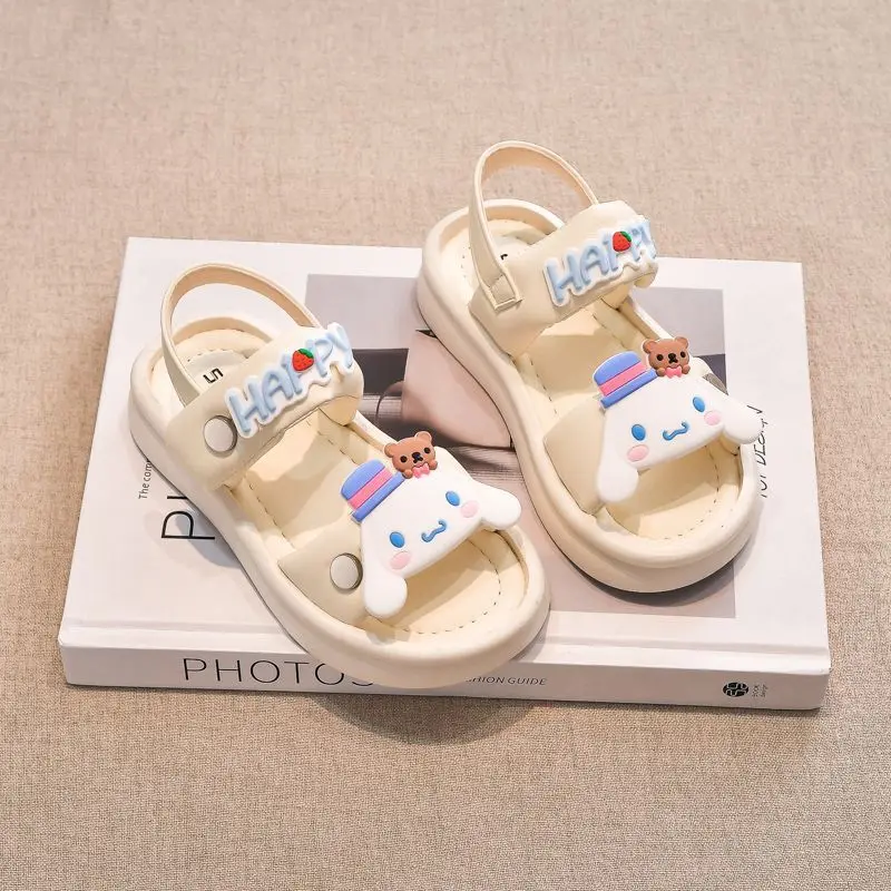 2024 Kuromi Girl Sandals Sanrio Kawaii Anime Cinnamoroll Shoes Summer Sweet Cute Non-Slip Soft Bottom Beach Sandals Gift for Kid
2024 Kuromi Girl Sandals Sanrio Kawaii Anime Cinnamoroll Shoes Summer Sweet Cute Non-Slip Soft Bottom Beach Sandals Gift for Kid