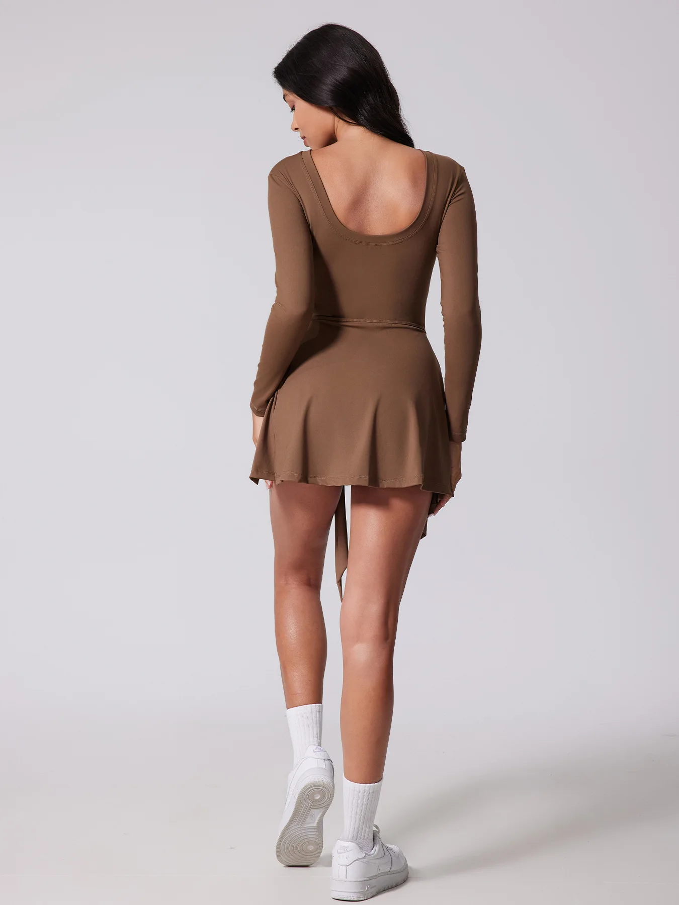 Women Tennis Sports Dress Running Tight Jumpsuit Quick Dry Sportswear Ladies Long Sleeves T-shirt Shorts Suit Gym Fitness Yoga Women Tennis Sports Dress Running Tight Jumpsuit Quick Dry Sportswear Ladies Long Sleeves T-shirt Shorts Suit Gym Fitness Yoga