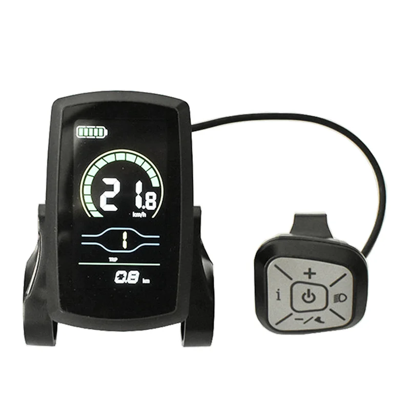 Ebike 36V48V YL80C LCD Meter Intelligent Control Panel Display for Ebike Controller Waterproof Plug Connector
Ebike 36V48V YL80C LCD Meter Intelligent Control Panel Display for Ebike Controller Waterproof Plug Connector