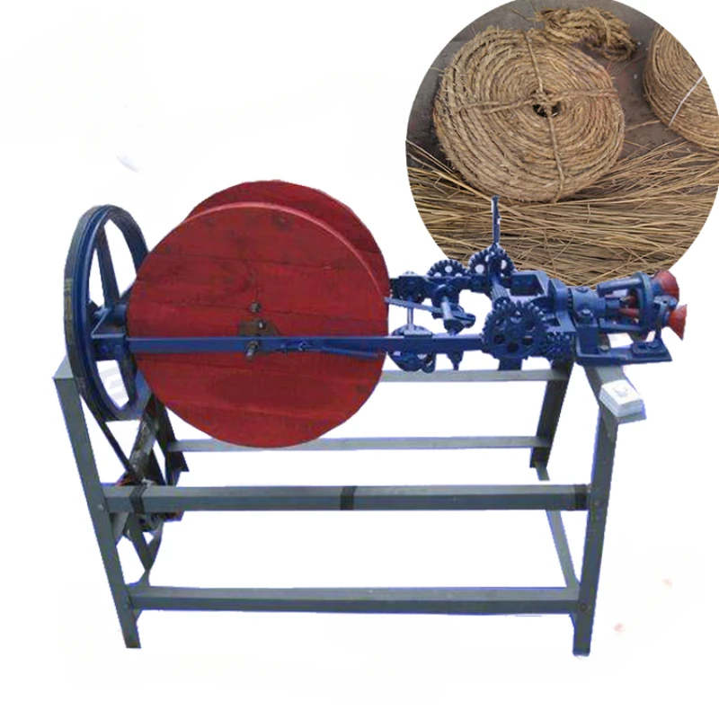 

Fishskin rope making machine hemp braider machine wheat straw rope machine