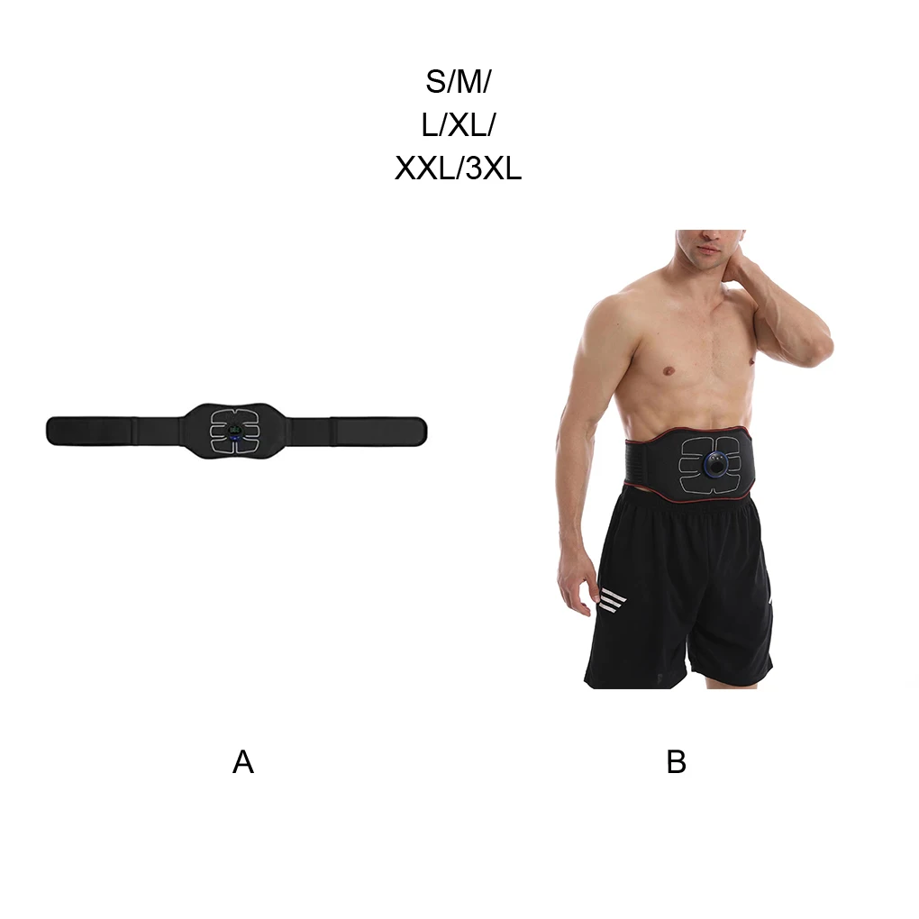 

Effective Pulse Belt For Safe And Comfortable Muscle Safe To Healthy Abdominal Family Abdominal Muscle Patch Black