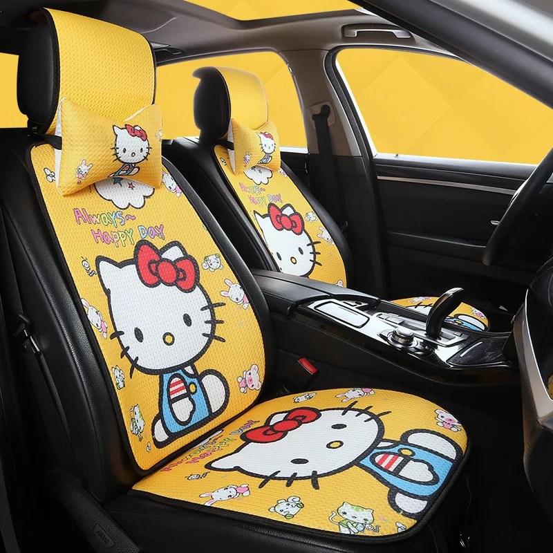 Sanrio Car Seat Protective Cushion Cushion Neck Pillow Hello Kittys' Cartoon Mesh Anti-Slip Car Decorative Cushion Set Gift
Sanrio Car Seat Protective Cushion Cushion Neck Pillow Hello Kittys' Cartoon Mesh Anti-Slip Car Decorative Cushion Set Gift