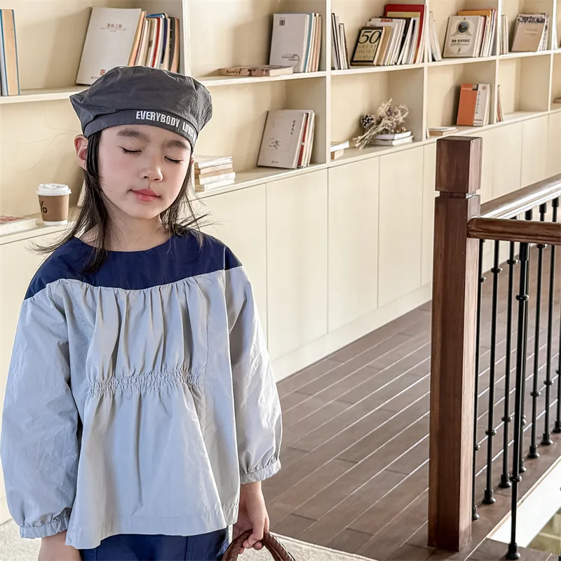 2025 Spring New Girls Puff Sleeve Shirts Children Long Sleeve T Shirts Baby Girl Cotton Blouse Infant Loose Tops Kids Clothes 18 S9220ffde1cdb4087b0714c78ad85ae7fQ