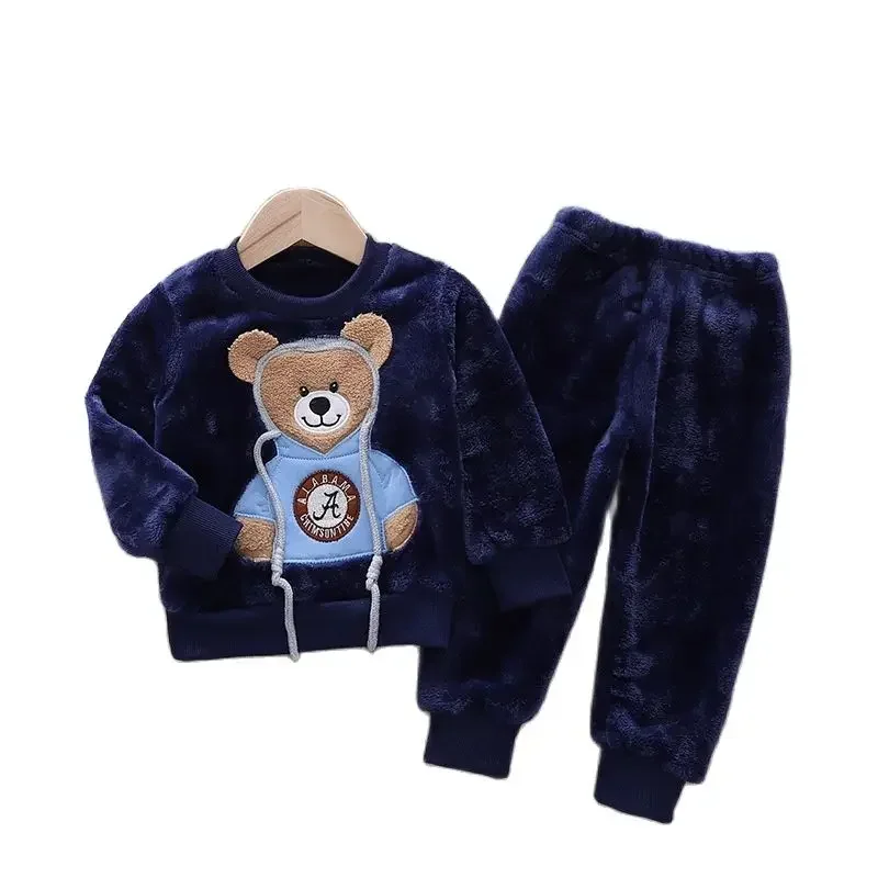 Baby Boy Girl Winter Pajamas Set Thicken Pajamas Set Flannel Fleece Toddler Child Warm Catoon Sleepwear Kids Home Suit 0-6Y
Baby Boy Girl Winter Pajamas Set Thicken Pajamas Set Flannel Fleece Toddler Child Warm Catoon Sleepwear Kids Home Suit 0-6Y