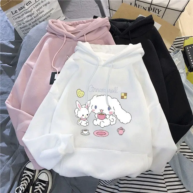 Sanrio Anime Plush Children Hooded Sweatshirts Cartoon Cinnamoroll Clothes Babys Boys Girls Sweaters Pullovers Tops Coat Gifts
Sanrio Anime Plush Children Hooded Sweatshirts Cartoon Cinnamoroll Clothes Babys Boys Girls Sweaters Pullovers Tops Coat Gifts