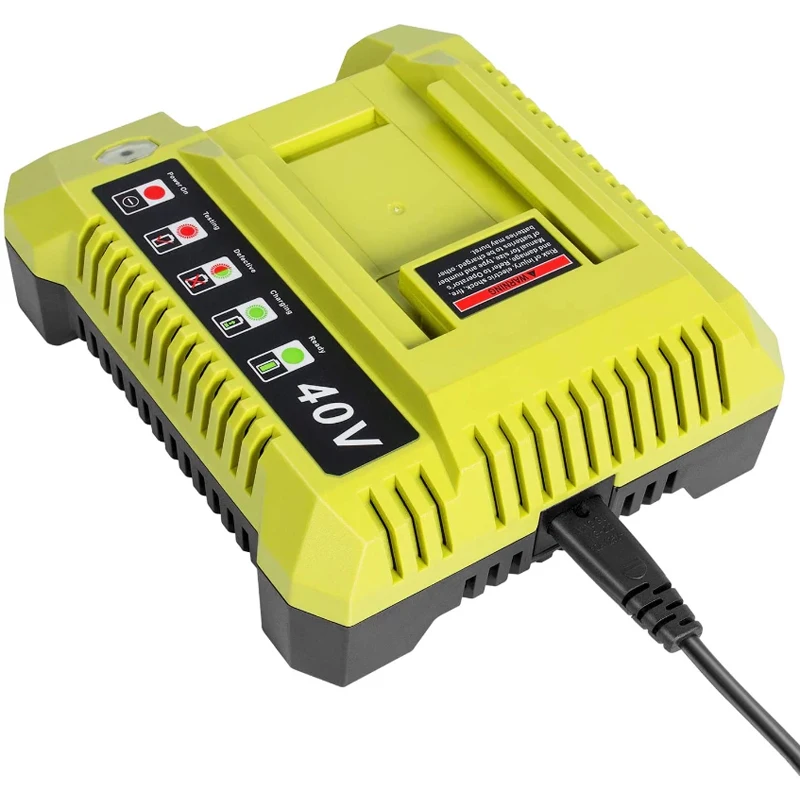 Зарядное устройство 40 В для литий-ионных аккумуляторов Ryobi OP401, OP4050A OP4015 OP4026 OP4030 OP4040 OP4050 OP400A OP403A ZROP401
Зарядное устройство 40 В для литий-ионных аккумуляторов Ryobi OP401, OP4050A OP4015 OP4026 OP4030 OP4040 OP4050 OP400A OP403A ZROP401